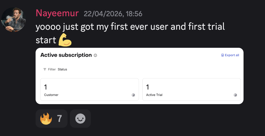 Discord win from an Agent Rise member