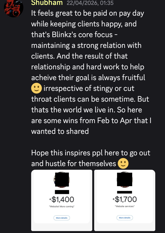 Discord win from an Agent Rise member
