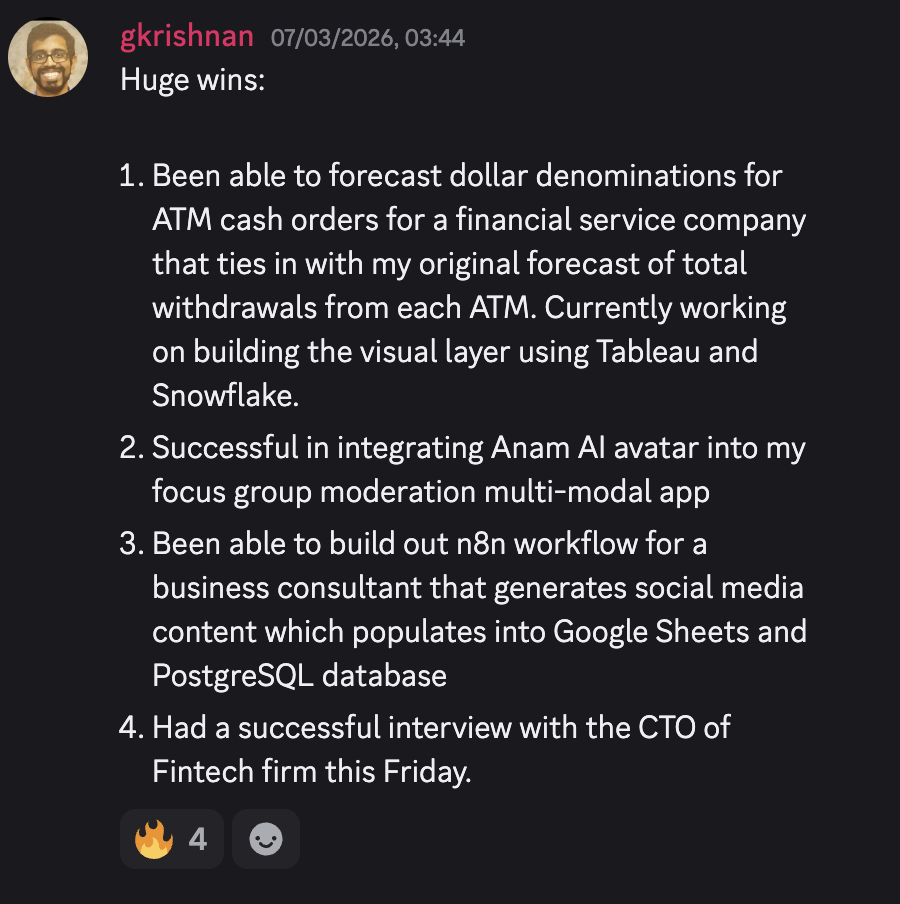 Discord win from an Agent Rise member
