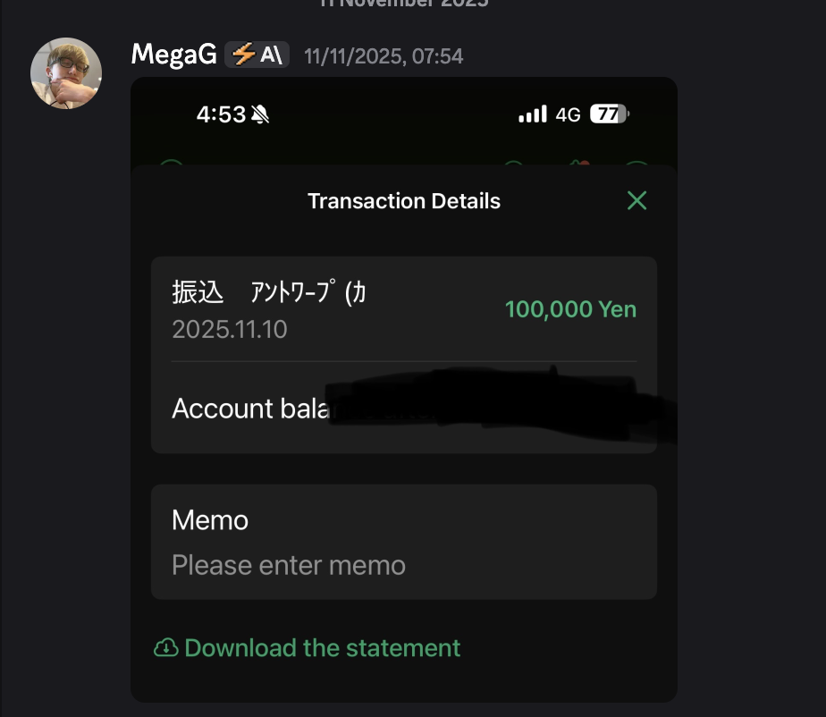 Discord win from an Agent Rise member